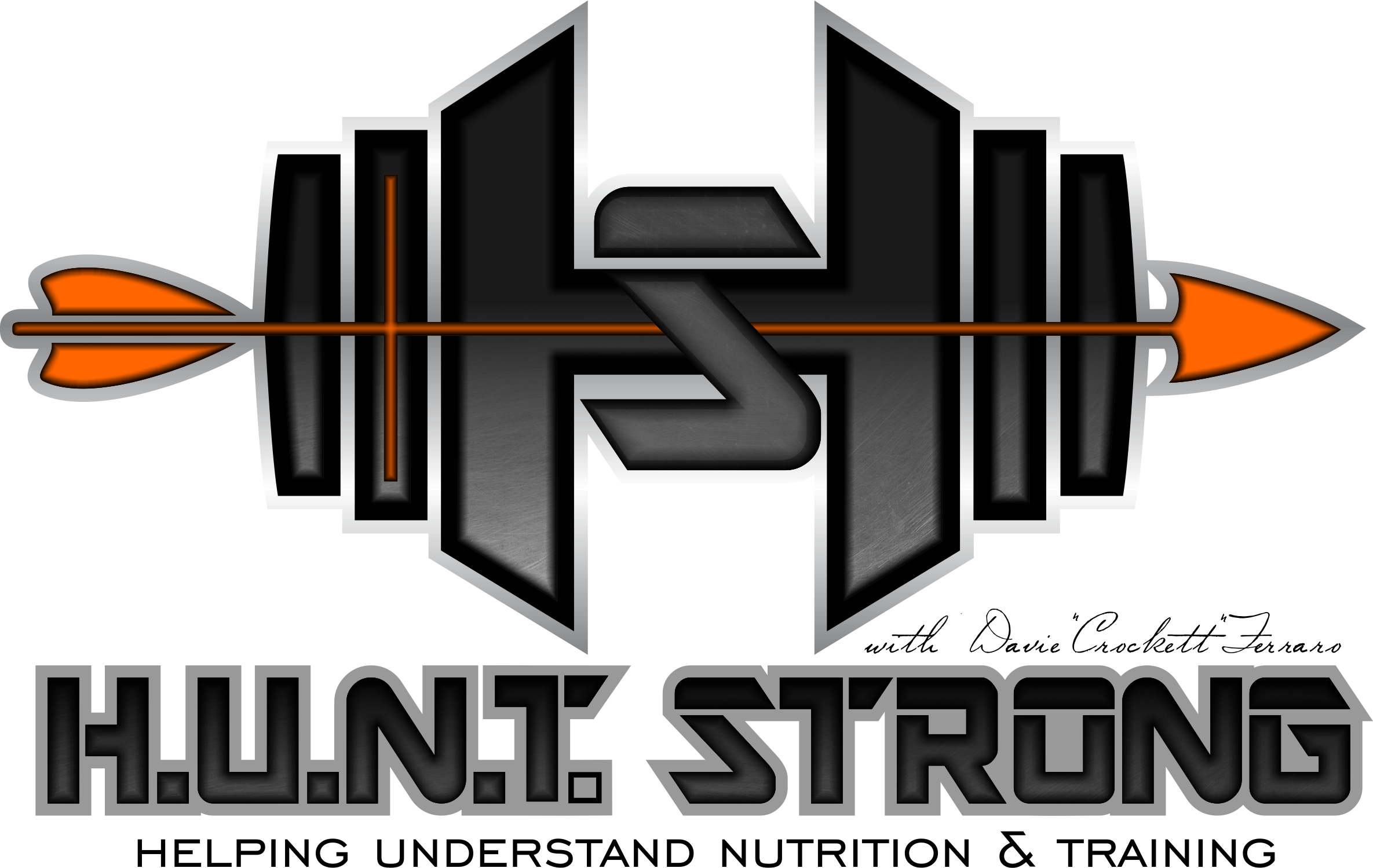 Hunt Strong Window Decal